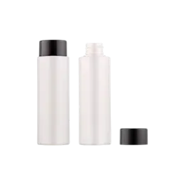 3.4oz / 100ml PET Thick-Wall Cylinder Cosmetic Bottle with PE Orifice Reducer & LDPE Threaded Closure
