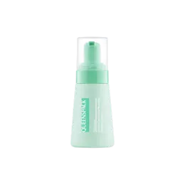 1.7oz / 50ml Clear PE Conical Wide-Mouth Foaming Pump Bottle with Clear Overcap