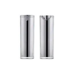 3.4oz / 100ml Acrylic Double-Wall Cylinder Lotion Pump Bottle with Integrated Recessed ABS Pump & PP Inner Bottle