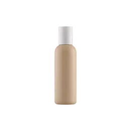 3.4oz / 100ml PE Round Cleanser Bottle with PP Disc Top Cap