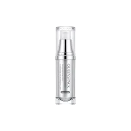 1oz / 30ml Acrylic Double-Wall Cylinder Pump Bottle with Clear Acrylic Overcap, PP Inner Bottle & Pump & Aluminum Pump Collar