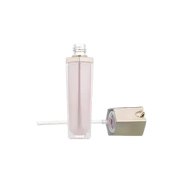 1.7oz / 50ml Acrylic Tapered Hexagonal Pump Bottle with Integrated Recessed ABS Pump