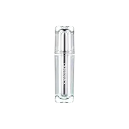 1oz / 30ml Acrylic Double-Wall Square Pump Bottle with Matching Acrylic Overcap & Aluminum Pump