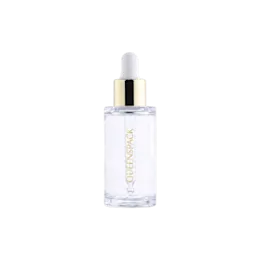 0.51oz / 15ml PETG Cylinder Dropper Bottle with Bulb Dropper & Metallized Collar