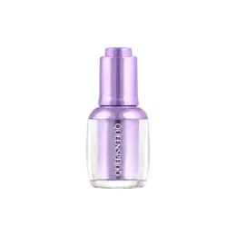 0.27oz / 8ml Acrylic Double-Wall Round Dropper Bottle with Push Button Dropper & Clear Outer Wall