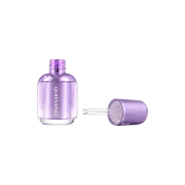 0.27oz / 8ml Acrylic Double-Wall Round Dropper Bottle with Push Button Dropper & Clear Outer Wall