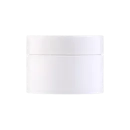 1.7oz / 50ml Monomaterial & Refillable PP Double-Wall Straight Sided Cream Jar with Flush PP Cap