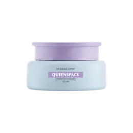 1.7oz / 50ml Monomaterial PP Low-Profile Round Cream Jar with PP Threaded Closure & Sealing Disc