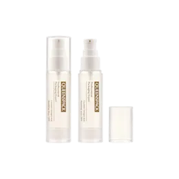 1oz / 30ml PP Cylinder Airless Pump Bottle with Clear Overcap, 0.22cc Dosage