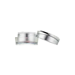 3.4oz / 100ml Acrylic Double-Wall Tapered Cosmetic Jar with PP Sealing Disc