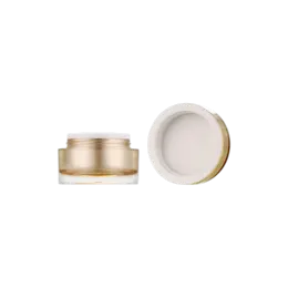 1.7oz / 50ml MS Double-Wall Straight Sided Cream Jar with Flush PP Cap