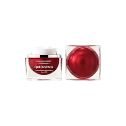 1oz / 30ml Acrylic Double-Wall Square Cream Jar with Clear Outer Wall, Spherical Inner PP Jar & PE Sealing Disc
