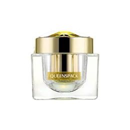 1.7oz / 50ml Acrylic Thick-Wall Square Cream Jar with Diamond-Cut Detail Closure & Aluminum Cap Rim