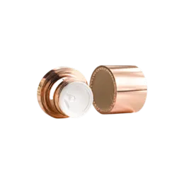 0.27oz / 8ml ABS Straight Sided Balm Jar with Full-Height Overcap, PP Inner Jar & PE Sealing Disc
