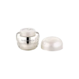 1.7oz / 50ml MS Double-Wall Round Cosmetic Jar with Matching Domed Closure, PP Inner Jar & Sealing Disc