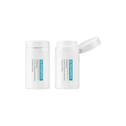 1.7oz / 50ml PP Cylinder Airless Pump Bottle with Flip Top Cap & PP Disc Pump