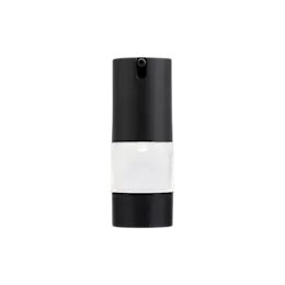 0.51oz / 15ml AS Cylinder Airless Pump Bottle with Integrated Recessed Pump, 0.2cc Dosage