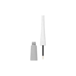 0.15oz / 4.5ml Tapered PETG Liquid Eyeliner Tube with ABS Cap & Fine Liner Brush