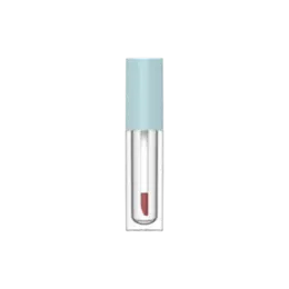 0.13oz / 3.9ml PETG Slim Cylinder Lip Gloss Tube with Classic Doe Foot Applicator