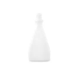 6oz /177ml 20-400 HDPE Teardrop Nail Polish Remover Bottle