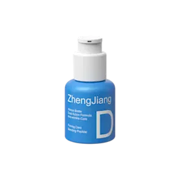 1oz / 30ml PP & PE Round Airless Pump Bottle, 0.23cc Dosage with External Spring