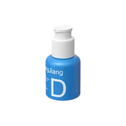 1oz / 30ml PP & PE Round Airless Pump Bottle, 0.23cc Dosage with External Spring