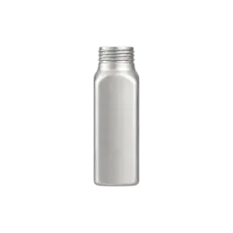 7oz / 210ml Child-Resistant Aluminum Square Packer Bottle with 38mm Neck