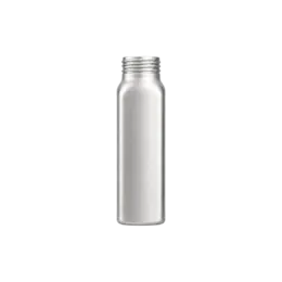 8.5oz / 250ml Child-Resistant Aluminum Tall Square Packer Bottle with 38mm Neck