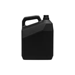128oz / 4 Quarts Oblong HDPE Motor Oil Bottle with 38mm Neck & Slanted Handle