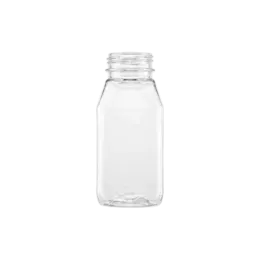 4oz Square 38mm DBJ PET Bottle