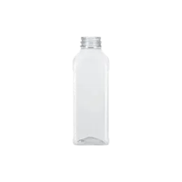 14.5oz Square 38mm DBJ PET Juice Bottle