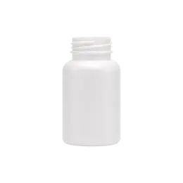 2.54oz / 75ml 33-400 HDPE Round Pharma Packer Bottle