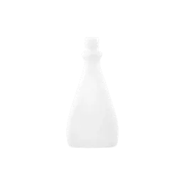 2oz /60ml 18-400 HDPE Teardrop Nail Polish Remover Bottle
