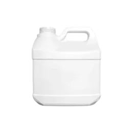 6L 63-400 HDPE F-Style Jug with Recessed Label Panel