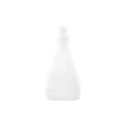 6oz /177ml 20-400 HDPE Teardrop Nail Polish Remover Bottle