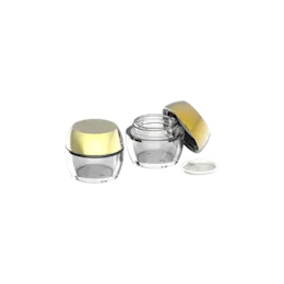 1.9oz / 56ml Glass Round Cream Jar with Flat-Top Screw Cap