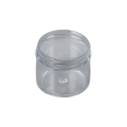 2oz /59ml 53-400 Straight-Sided PS Jar, Thick Wall
