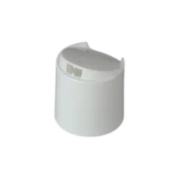 28-410 Disc Top Cap, PP Plastic Press Top Dispensing Closure