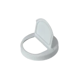 110-400 Hinged Large Format PP Flip Top Cap