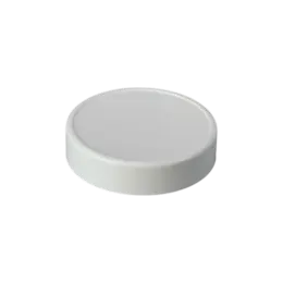 Smooth 83-445 Straight Sided PP Cap, Continuous Thread (CT) Closure, Stacking, Outer Stacking Ring