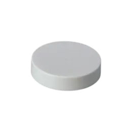 Smooth 48-400 Straight Sided PP Cap, Continuous Thread (CT) Closure
