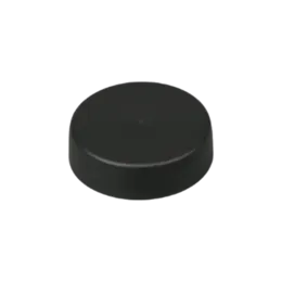 The image shows a close-up view of the MRP Solutions PP Threaded Closure 53-400 SZ053. It is a white, round plastic cap with a smooth surface and threading on the inside, designed to fit a compatible container. The cap appears to be made of polypropylene and is shown against a plain white background.
