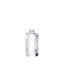 Image of the Calaso 3/4oz Glass Bottle HF13246. The bottle is clear and cylindrical with a smooth surface. It has a narrow neck and a screw-top opening. The glass is transparent, allowing the contents to be visible. The bottle is empty and displayed against a plain, white background.
