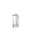 The image shows the Calaso 1.7oz Glass Bottle, model HD14068-100. The bottle is made of clear glass and has a cylindrical shape with smooth, rounded edges. It features a screw-top neck designed for a secure closure. The bottle has a clean and minimalist appearance, suitable for various liquid products such as lotions or serums.