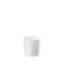 The image displays the "Calaso PP Threaded Closure 34 Special HBB01A1B001-001." This product is a round, white plastic cap designed with a threaded inner surface to securely fit onto compatible containers. The closure features a slightly raised, smooth top surface and evenly spaced grooves along the outer edge for easy grip and twist functionality.
