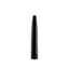 The image displays the SIMEX 0.3oz ABS Mascara Tube MA014. This product is a sleek and modern mascara tube made from ABS plastic. The tube is cylindrical with a smooth, glossy black finish. The cap is slightly tapered and matches the body in color and texture, creating a uniform and stylish appearance. The overall design is minimalistic and elegant, suitable for cosmetic packaging.