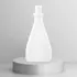 Multi-Mold Plastics 2oz /60ml 18-400 HDPE Teardrop Nail Polish Remover Bottle