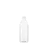 The image shows a clear plastic bottle, specifically the Resilux 16.9oz PET Bottle (B500G1B). The bottle features a standard cylindrical shape with a slightly tapered neck and a screw-top finish. The transparent material allows the contents to be visible, and there are no labels or markings on the bottle. The design is simple and functional, suitable for holding beverages.