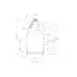 The image shows a clear, cylindrical Resilux 32.0oz PET Bottle (A320E2N) with a smooth surface and a wide, rounded shoulder leading up to a narrow neck. The bottle has a standard screw-top opening at the top, designed for a cap (not shown in the image). The overall design is simple and functional, suitable for storing liquids. The transparency of the PET material makes the bottle's contents visible.