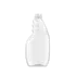 The image shows a clear, cylindrical plastic bottle with a screw-top cap. The bottle is identified as the Resilux 32.0oz PET Bottle (A320E1R). The bottle features smooth, transparent sides with no labels or markings, and it has a slight taper towards the neck. The cap is also clear, matching the rest of the bottle, and is designed to be easily screwed on and off. The overall design is simple and utilitarian, suitable for a variety of liquid storage needs.